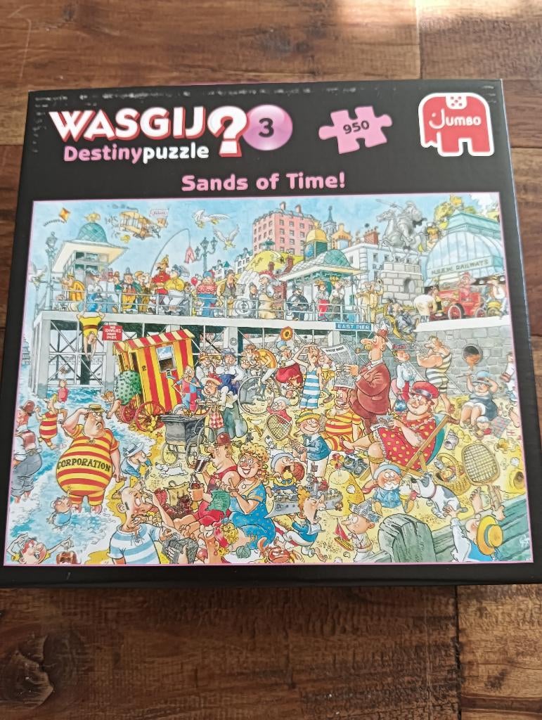 Wasgij puzzels, Ophalen, 500 t/m 1500 stukjes, Zo goed als nieuw, Legpuzzel