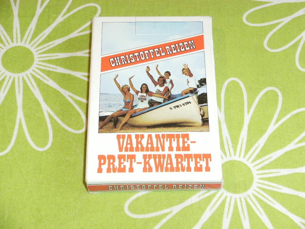 Vakantiepret kwartet van Christoffel reizen uit 1977, Verzamelen, Ophalen of Verzenden, Zo goed als nieuw, Kwartet(ten)
