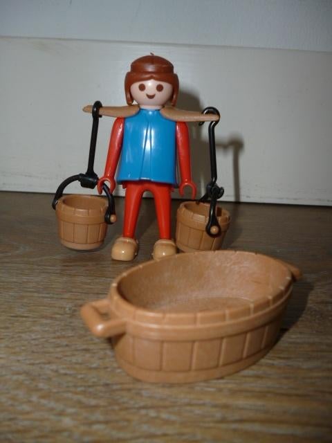 Vintage Playmobil Vrouw met Water 3372, Ophalen of Verzenden, Zo goed als nieuw