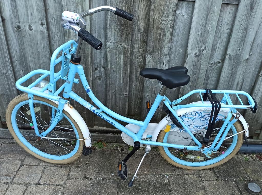 Gratis: meisjesfiets Static lichtblauw, 20 inch, Ophalen, Gebruikt, 20 inch, Static