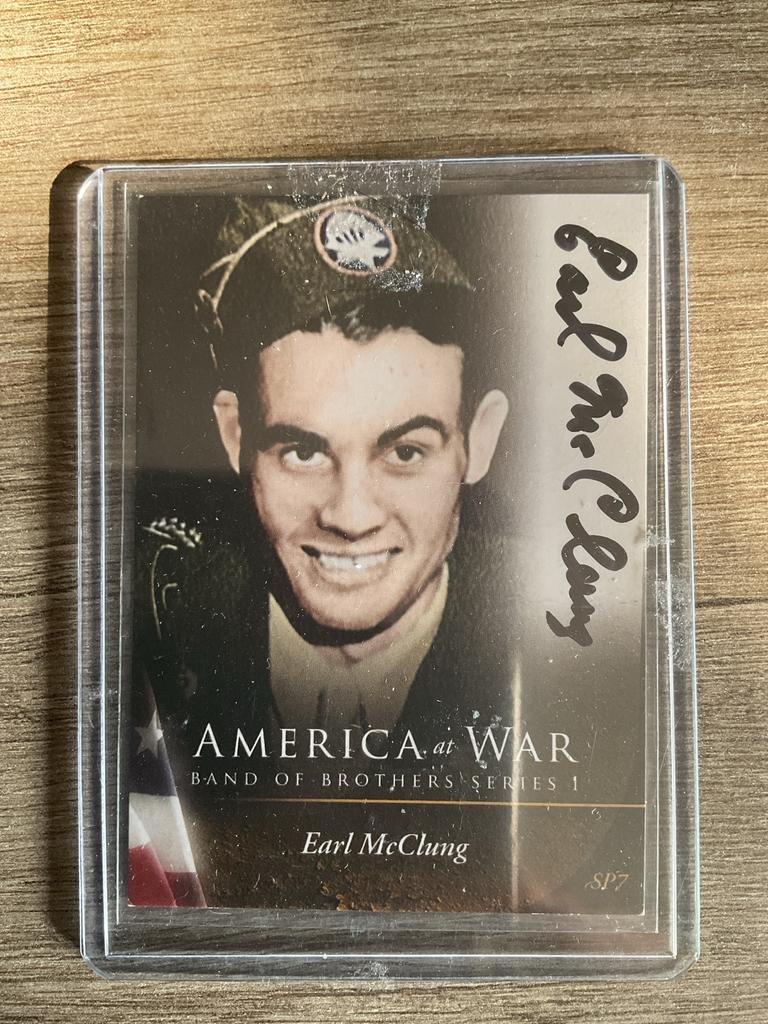 America at War: Earl McClung Band of Brothers kaart, Verzamelen, Ophalen of Verzenden, Landmacht, Amerika, Overige typen