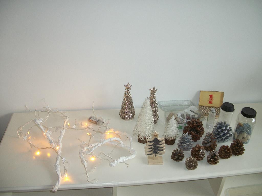 Kerstversiering Decoratie Kerstboom Steentjes - zgan - pstuk, Ophalen of Verzenden, Zo goed als nieuw