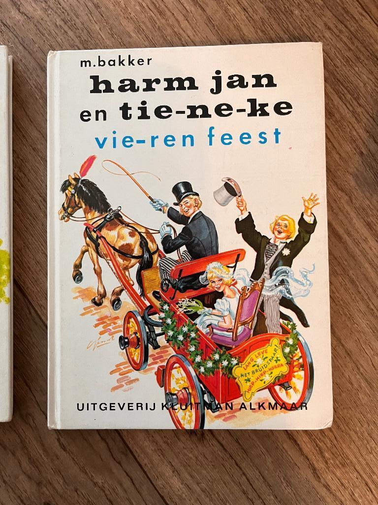 Kinderboek harm jan en tieneke, Boeken, Gelezen, Fictie algemeen, M. Bakker, Ophalen of Verzenden