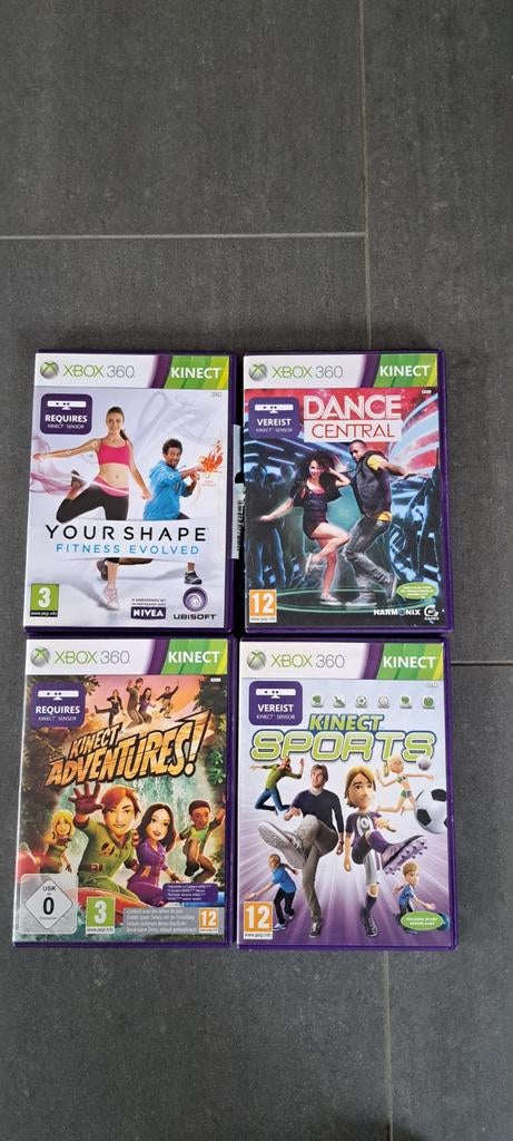 Kinect Sports, Xbox 360 spellen en de kinect zelf, Ophalen of Verzenden, Zo goed als nieuw, Sport, 3 spelers of meer