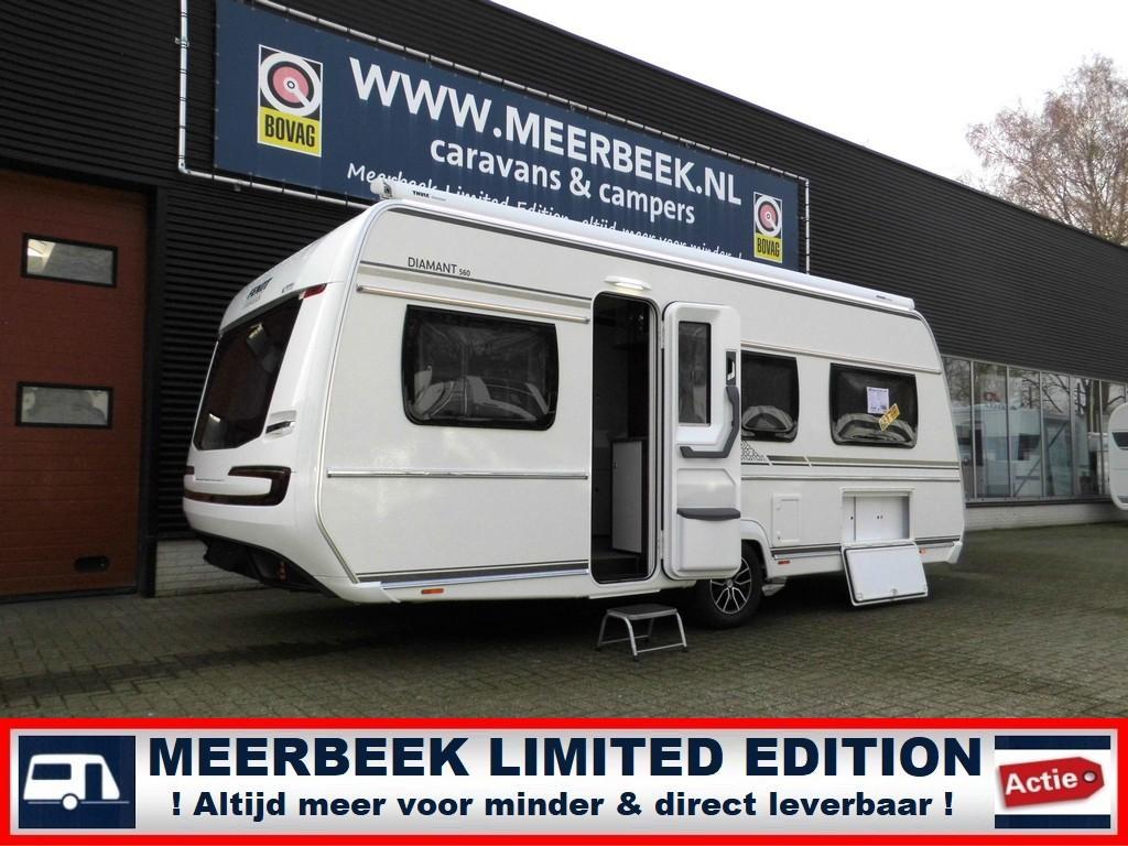 Fendt Diamant 560 SGW 5014,= KORTING +AIRCO +THULE ETC.!, Caravans en Kamperen, Caravans, Rondzit, Schokbreker, Overige typen