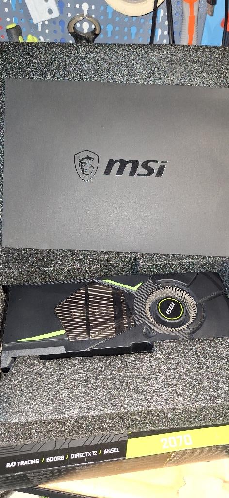 RTX 2070 8GB, Computers en Software, Videokaarten, PCI-Express 3, Gebruikt, GDDR6, Ophalen of Verzenden