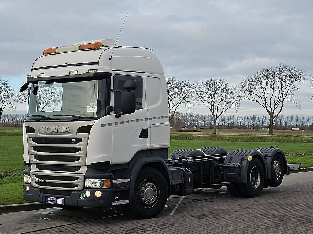 SCANIA R450 6x2*4 ret. wb 450, Auto's, Vrachtwagens, Automaat, Euro 6, Scania, Wit