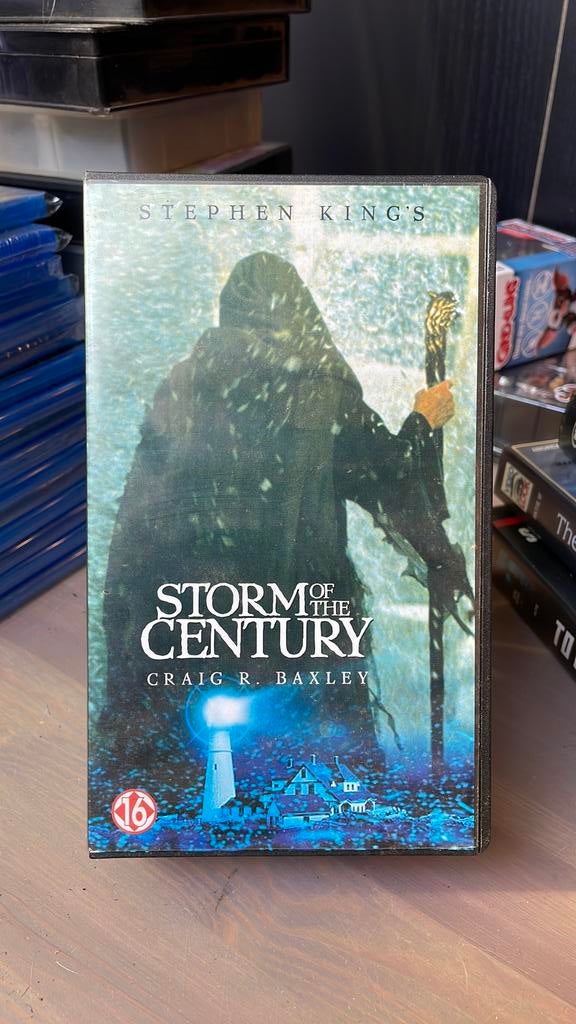 Storm of the Century 1999 VHS Stephen King, Cd's en Dvd's, VHS | Film, Vanaf 16 jaar, Ophalen of Verzenden, Zo goed als nieuw