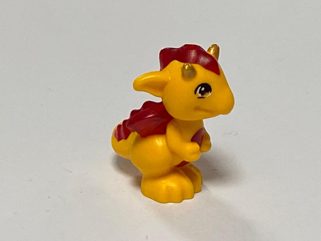 Lego nieuwe licht oranje baby draak / dragon (Spark), Ophalen of Verzenden, Nieuw, Losse stenen, Lego