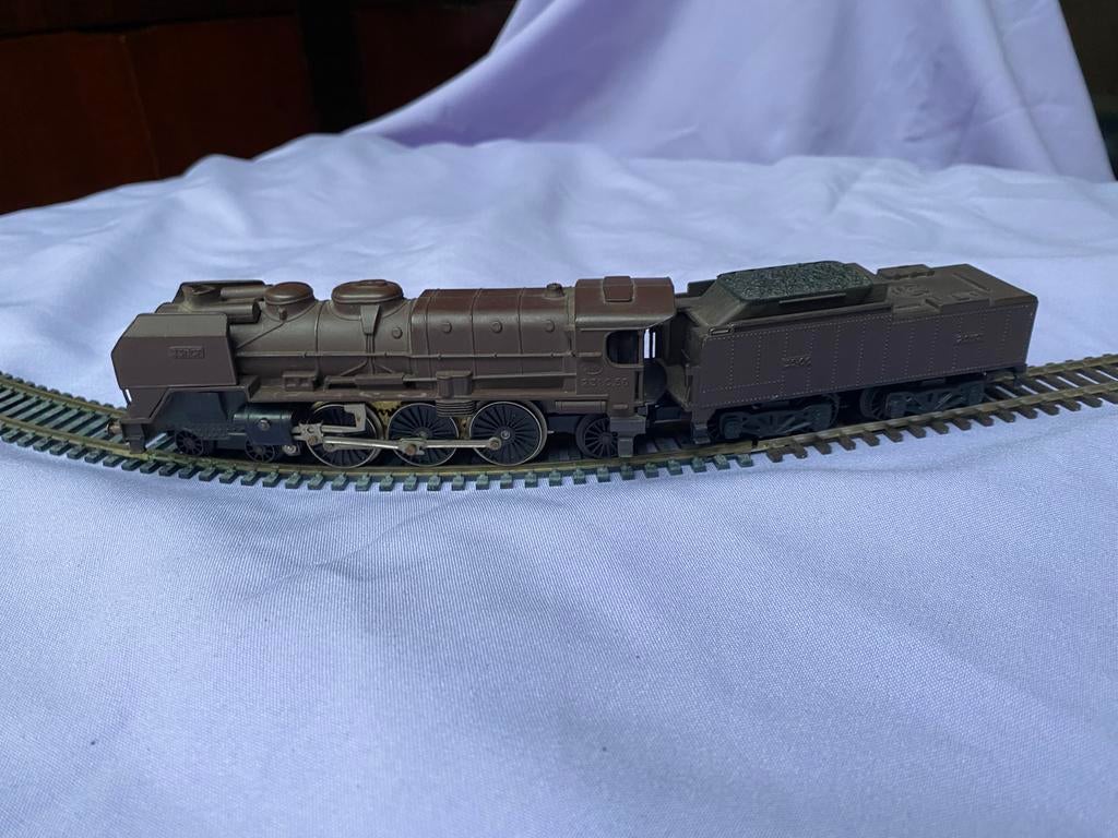 Jouef SNCF 2C1 231G60 Stoomloc BRUIN HO, Gebruikt, Jouef, Ophalen of Verzenden, Analoog