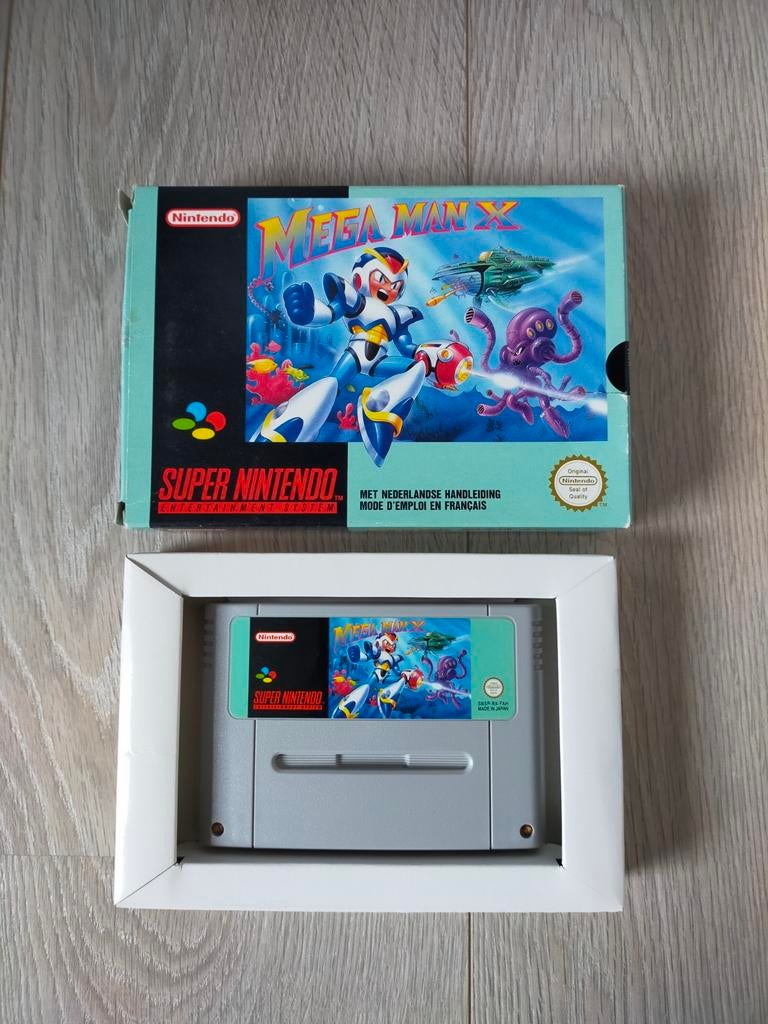 Mega Man X - Super Nintendo, Spelcomputers en Games, 1 speler, Ophalen of Verzenden, Zo goed als nieuw, Platform