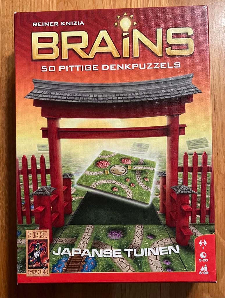 Brains: De Japanse Tuinen Breinbreker, compleet, Ophalen of Verzenden, Zo goed als nieuw