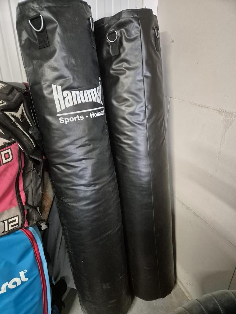 Bokszak 180 cm met ketting - Hanumat, Sport en Fitness, Vechtsporten en Zelfverdediging, Overige, Vechtsportmateriaal, Zo goed als nieuw