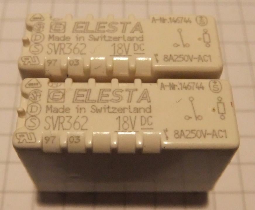 Relais ELESTA SVR362, Ophalen of Verzenden, Gebruikt