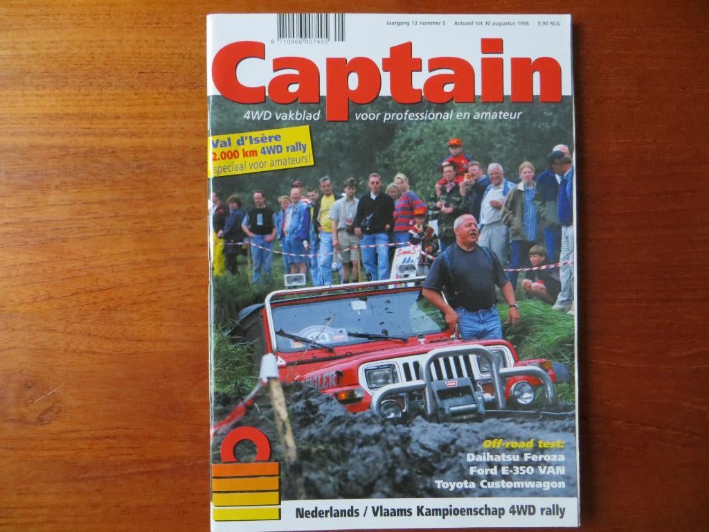 Captain 4WD 5-1996 Daihatsu Feroza, Ford E350 Van, G-Klasse, Ophalen of Verzenden, Nieuw, Ford