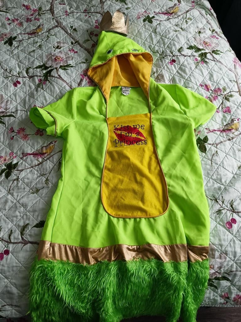 Carnavals Kikkerpak - Maat 38, Ophalen of Verzenden