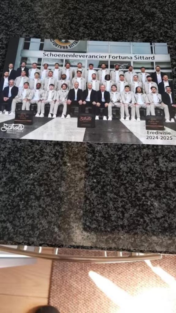 Elftalfoto Fortuna Sittard 2024/25, Verzamelen, Ophalen of Verzenden, Nieuw, Overige binnenlandse clubs, Poster, Plaatje of Sticker