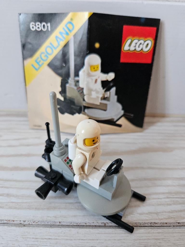 Lego set 6801 : (Classic) Space, Moon Buggy (1981), compleet, Ophalen of Verzenden, Gebruikt, Complete set, Lego