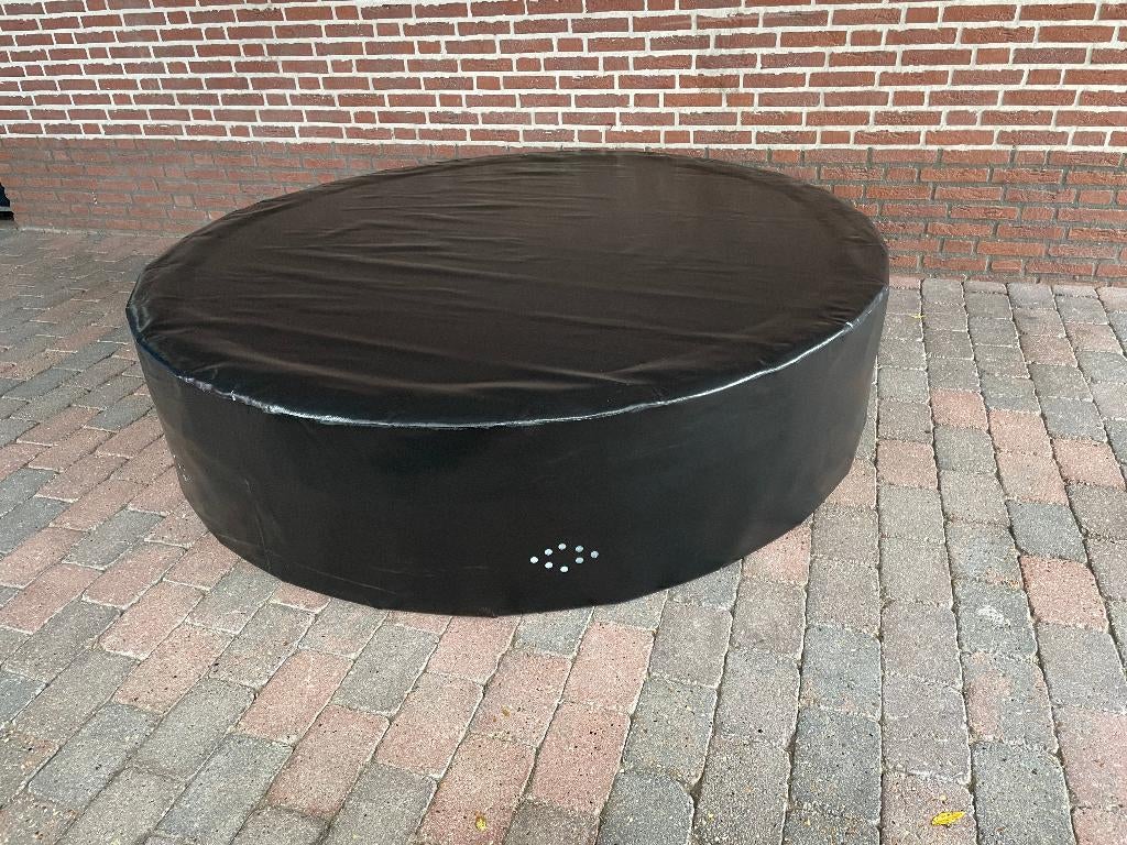 valmat, rond, schuin, gymmat, turnmat, valmatten, sportmat, Ophalen, Gebruikt, Materiaal, Zwart