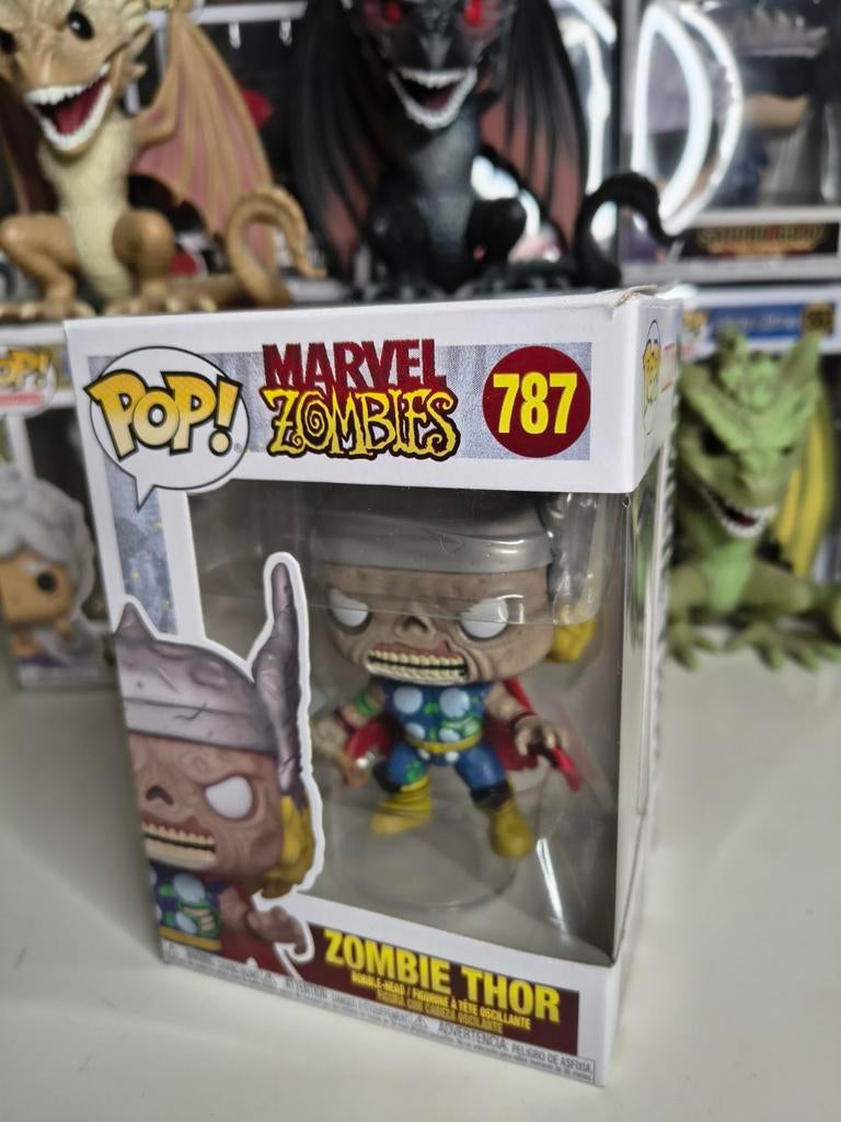 Funko Pop! Marvel Zombies - Zombie Thor #787, Ophalen of Verzenden, Zo goed als nieuw