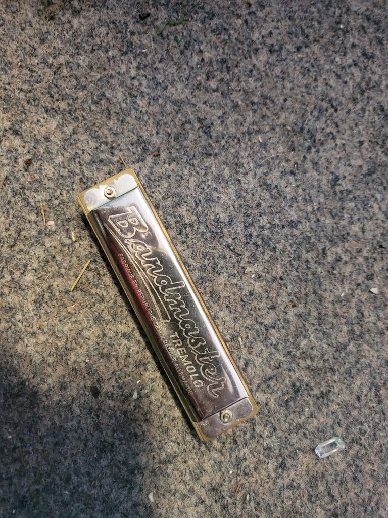 Bandmaster Tremolo Mondharmonica g, Ophalen of Verzenden, Gebruikt, G-mondharmonica
