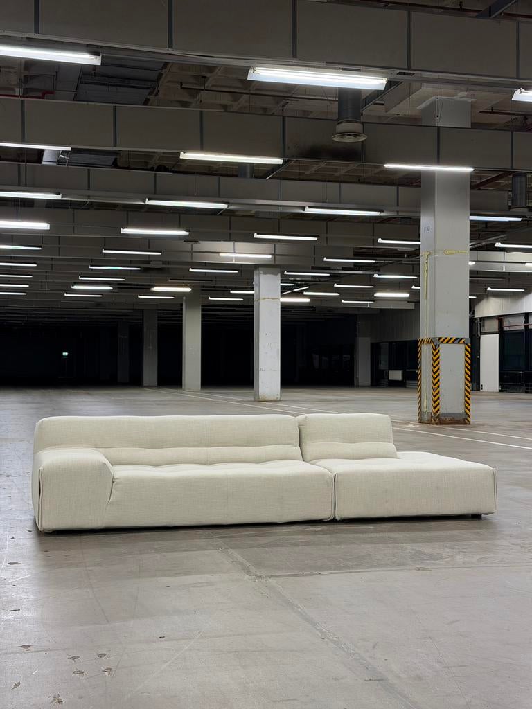 B&B Tufty Too | Ecru | NIEUWSTAAT + Garantie, 250 tot 300 cm, Driepersoons, Ophalen of Verzenden, Zo goed als nieuw