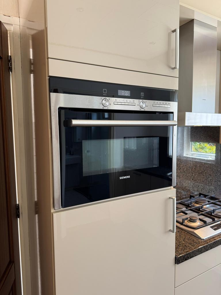 Complete Nette Hoekkeuken + Apparatuur Siemens+ GEDEMONTEERD, Ophalen of Verzenden, Graniet of Steen, Hoekkeuken