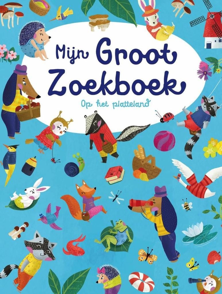 Zoekboek Mijn groot zoekboek Op het platteland NIEUW BOEK, Ophalen of Verzenden, Nieuw