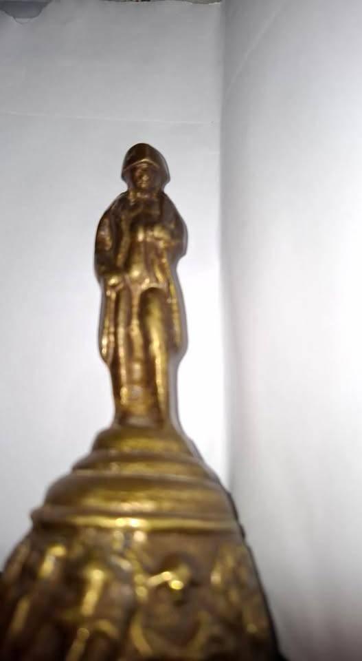 koperen tafel bel, Antiek en Kunst, Antiek | Koper en Brons, Ophalen, Koper