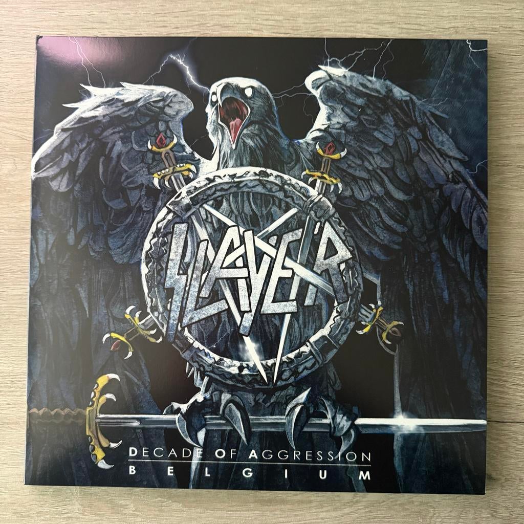 Slayer - Decade of Aggression Belgium Vinyl, Cd's en Dvd's, Vinyl | Hardrock en Metal, Ophalen of Verzenden, Nieuw in verpakking