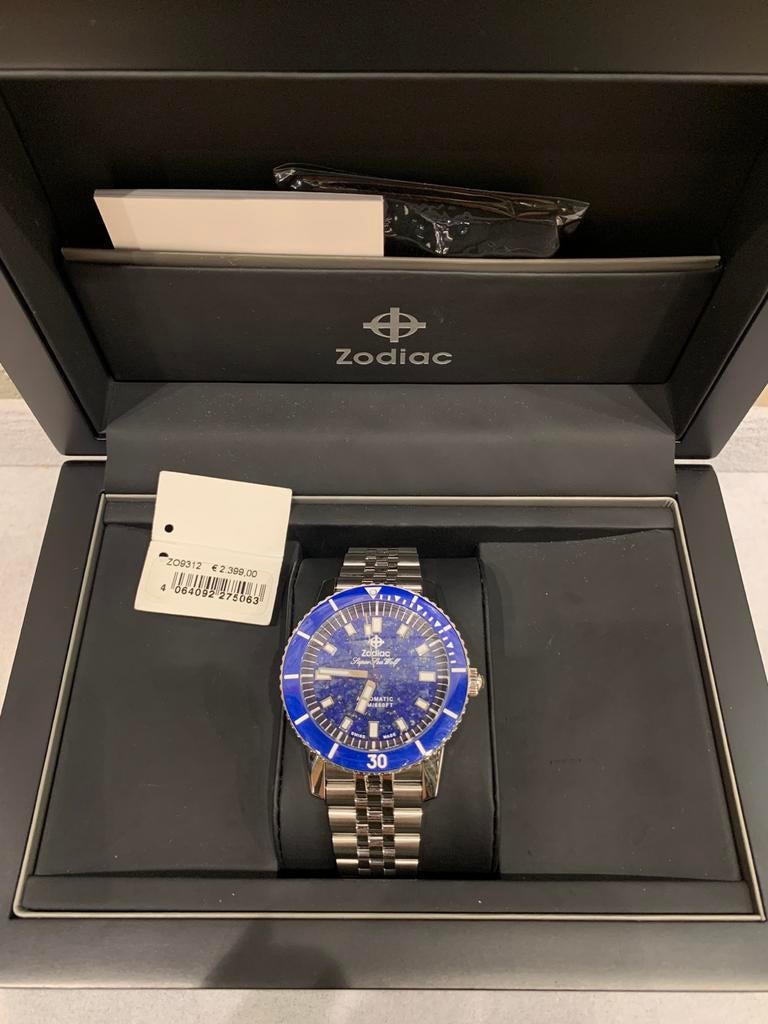 Zodiac Automatisch Horloge - Nieuwstaat!, Staal, Polshorloge, Nieuw, Ophalen