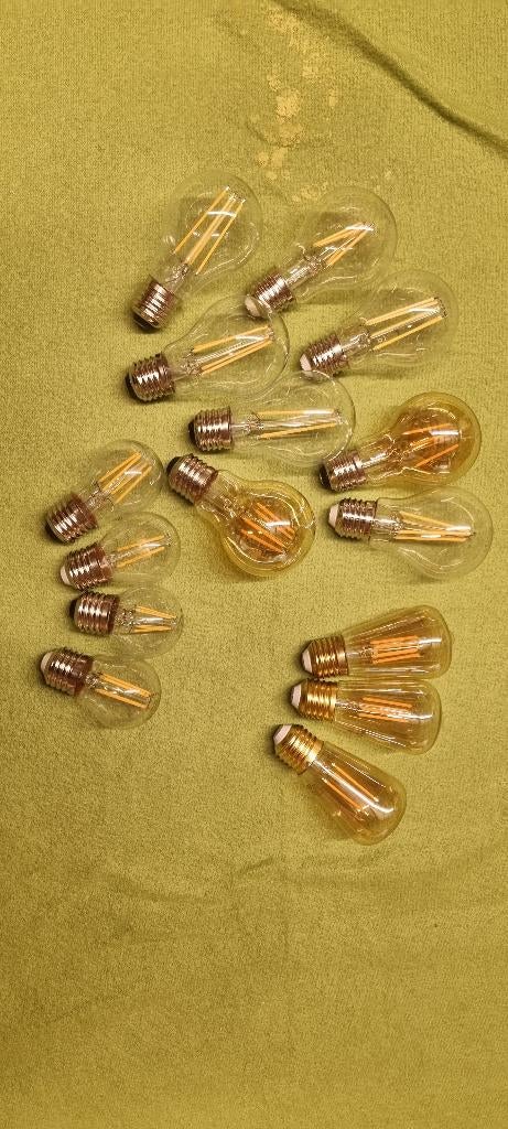 Lucide / Eglo E 27 € 2.50 rest partij !!!!!!!!!!!!!, Led-lamp, Minder dan 30 watt, Soft of Flame, Nieuw