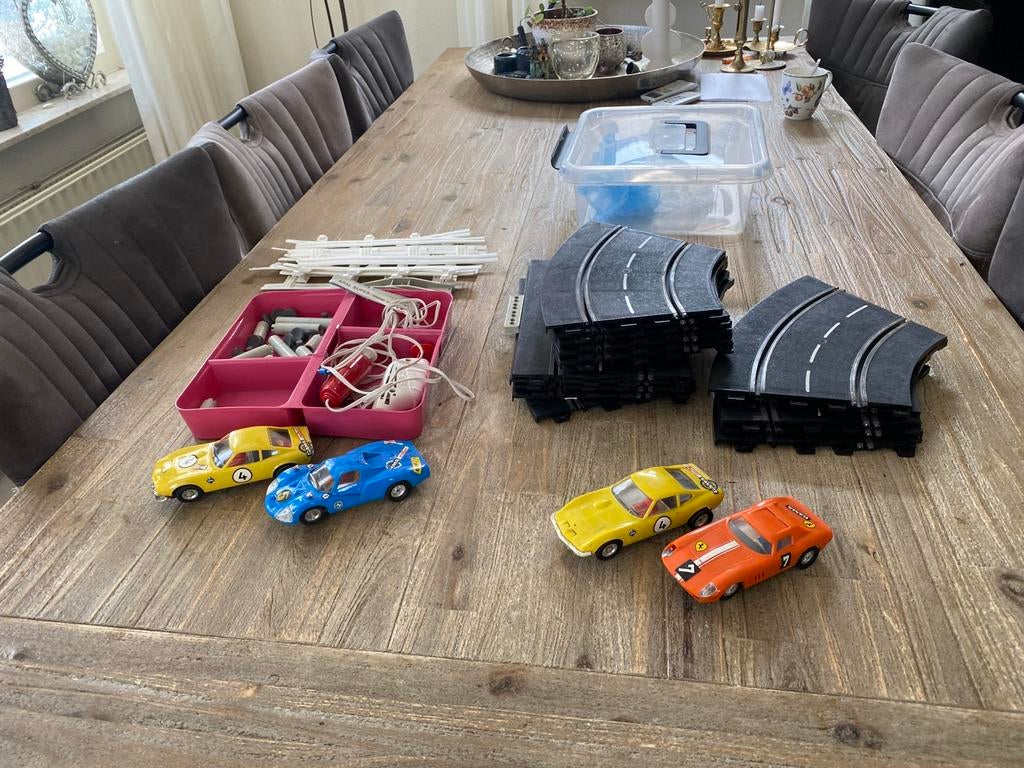 Gama racebaan met, Opel GT Ferrari 275 Matra 630, Ophalen of Verzenden, Zo goed als nieuw, Elektrisch, Overige merken