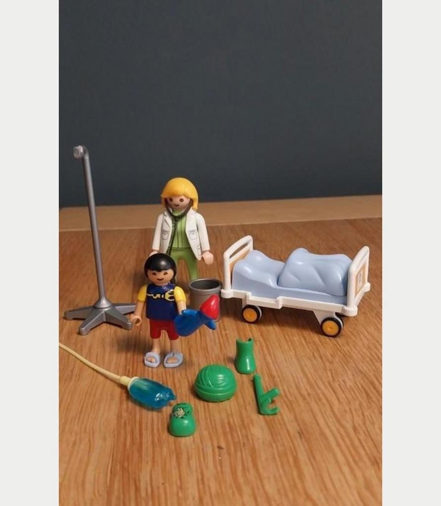 Playmobil set 6661. Ziekenhuiskamer, Ophalen of Verzenden, Gebruikt, Complete set