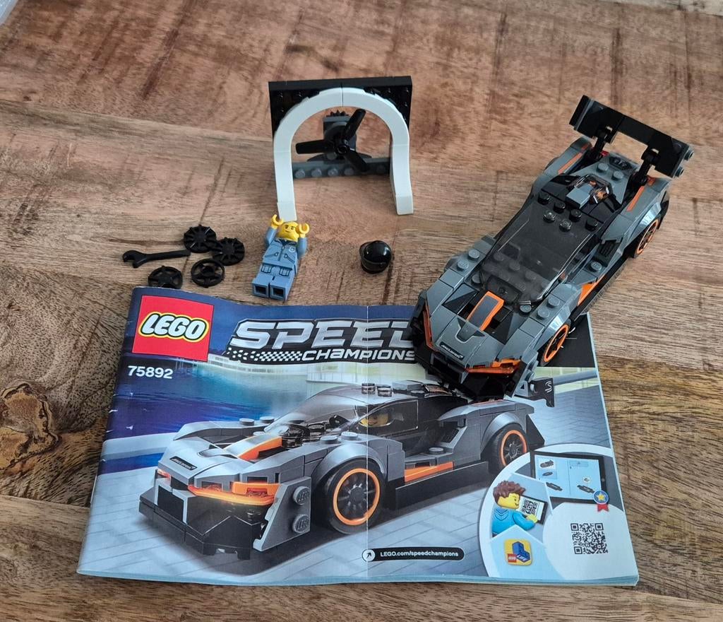 Lego Speed Champignons McLaren 75892, Ophalen of Verzenden, Zo goed als nieuw