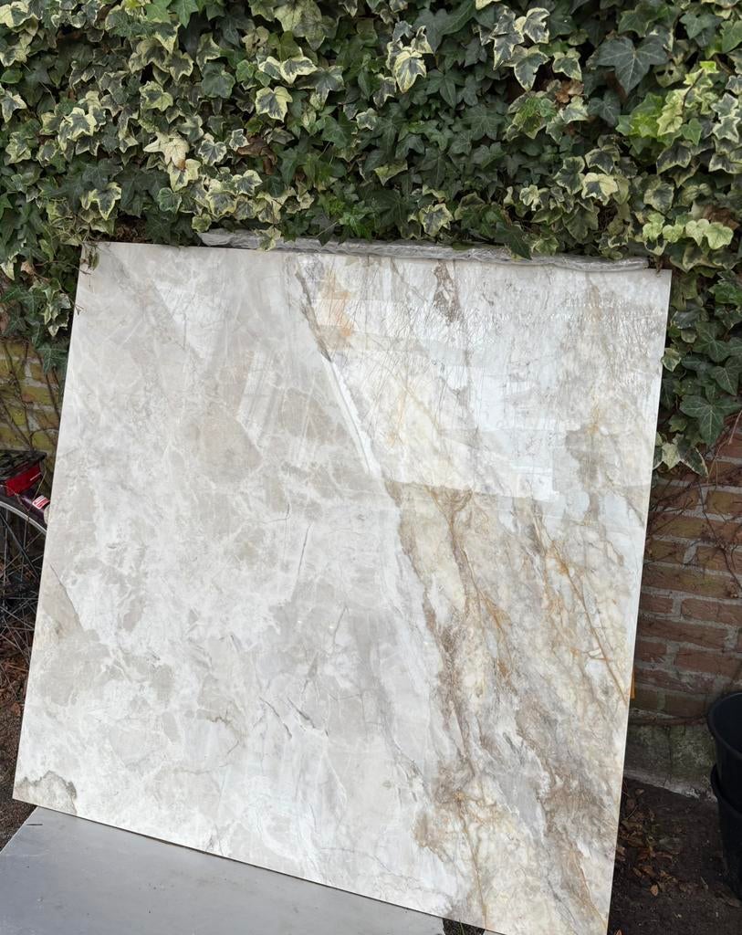 Porcelanosa Vendome 120 x 120 cm Vendome polished 100348301, Ophalen, 60 cm of meer, Nieuw, Minder dan 5 m²