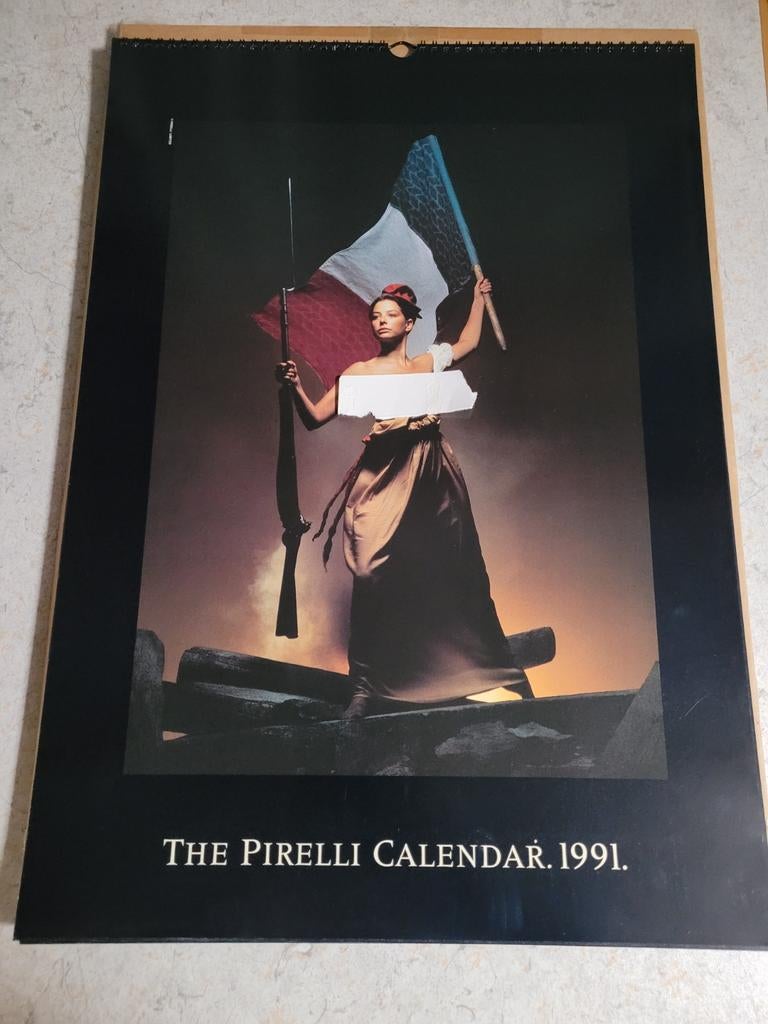 Pirelli Kalender 1991, Ophalen of Verzenden, Zo goed als nieuw, Pirelli, Catalogus