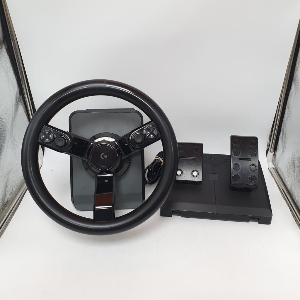 Logitech Heavy Equipment Bundle Stuur + Pedalen in Nette, Ophalen of Verzenden, Zo goed als nieuw