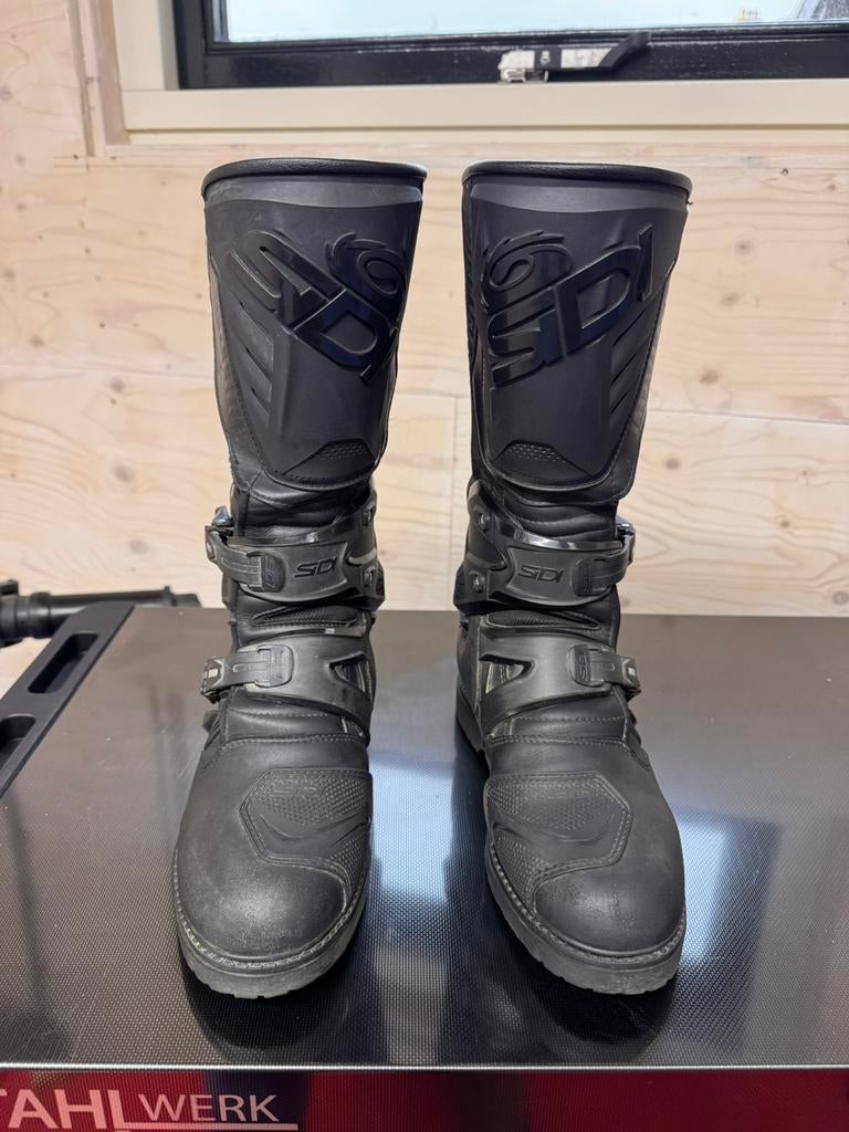 Adventure motorlaarzen SIDI maat 42, Motoren, Kleding | Motorkleding, Ophalen of Verzenden, Tweedehands, Laarzen