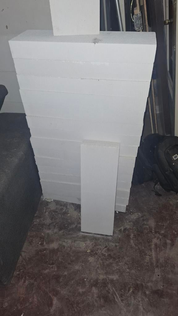 Gasbeton blokken - 16 stuks - 60x20x7cm, Ophalen