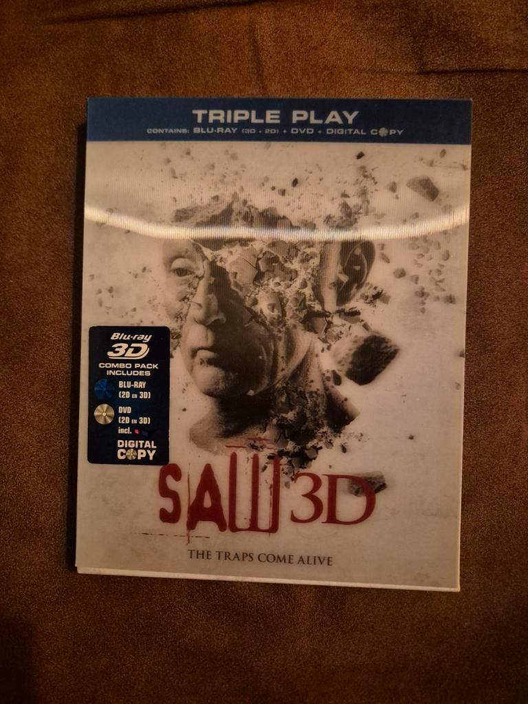 Saw 3D Blu-ray - Ultieme Horror!, Vanaf 16 jaar, Ophalen of Verzenden, Zo goed als nieuw, Gore