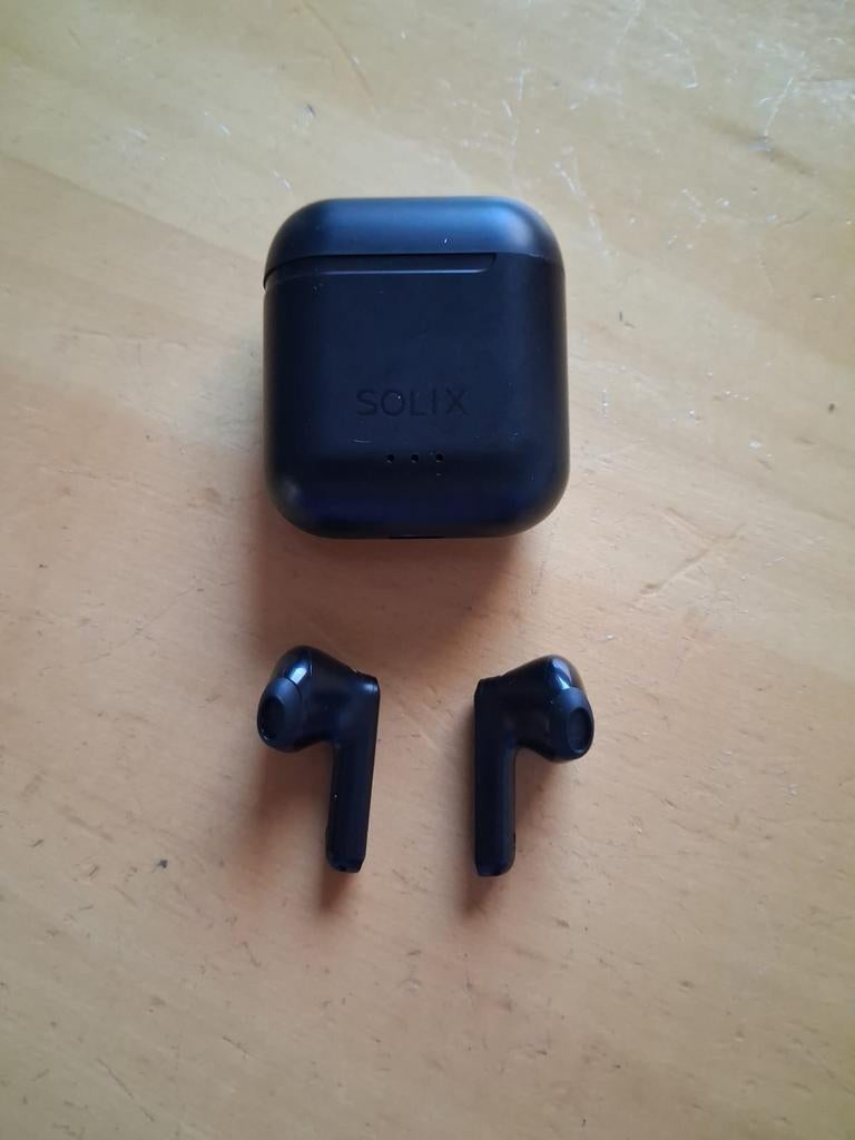 Solix oortjes, Ophalen, Zo goed als nieuw, In gehoorgang (in-ear), Bluetooth