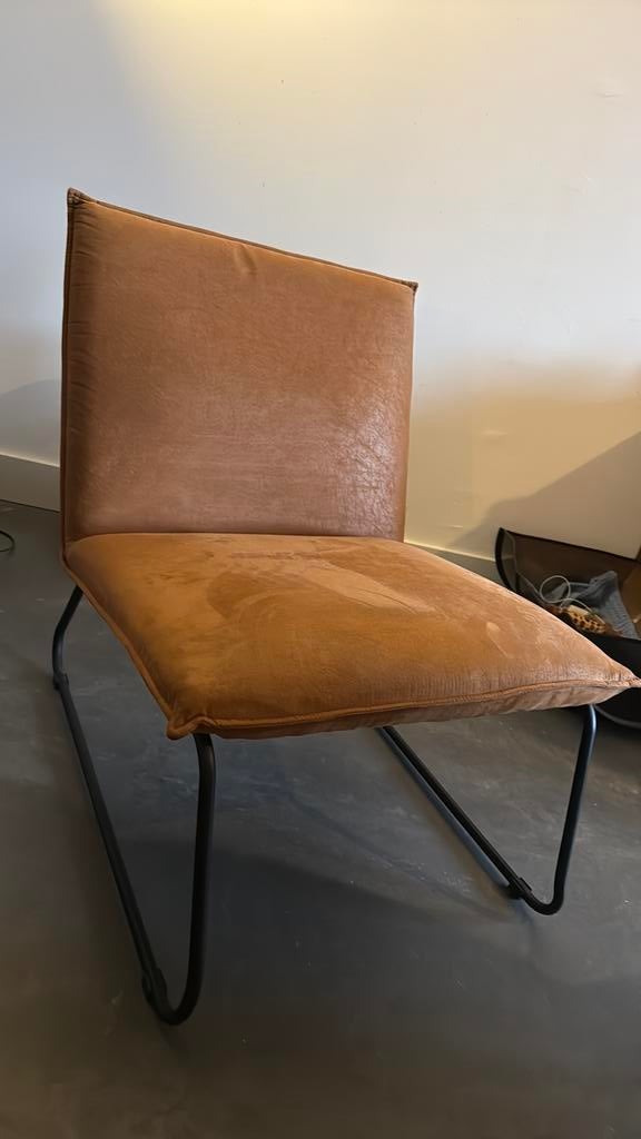Stoel bruin, Huis en Inrichting, Stoelen, Ophalen, Overige materialen, Bruin, Zo goed als nieuw