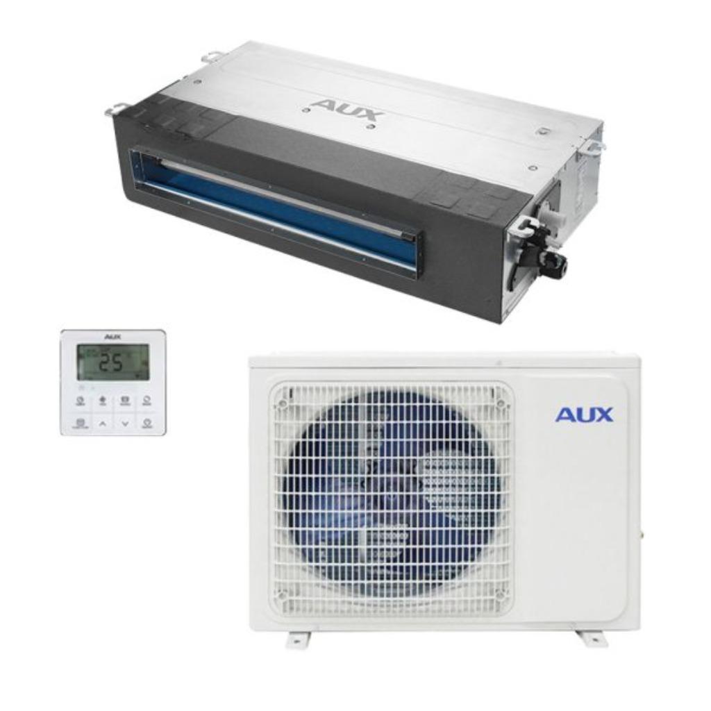 AUX Kanaal unit 7,0 & 12 kW plafond airconditioning, Koelen en Ontvochtigen, Timer, Nieuw, 3 snelheden of meer