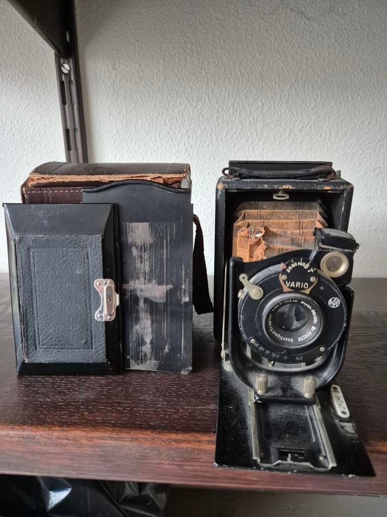 Vario fototoestel, Verzamelen, Fotografica en Filmapparatuur, Ophalen, Voor 1940, Fototoestel