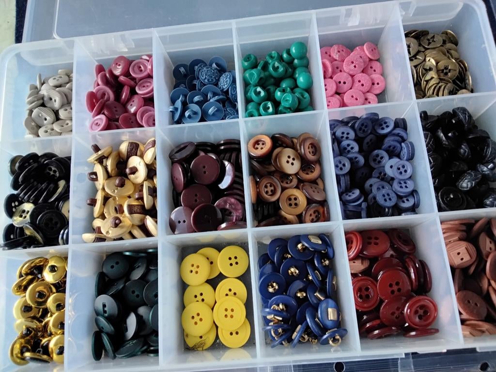 Super mooie partij knopen zoals op de foto, Ophalen of Verzenden, Nieuw, Knoop of Knopen