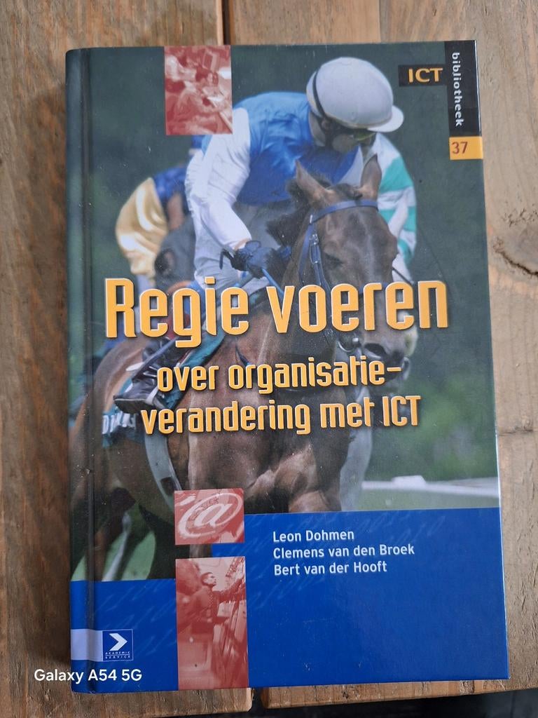 Managementboek Regie voeren over organisatieverandering, Ophalen of Verzenden, Zo goed als nieuw, Management, Leon Dohmen