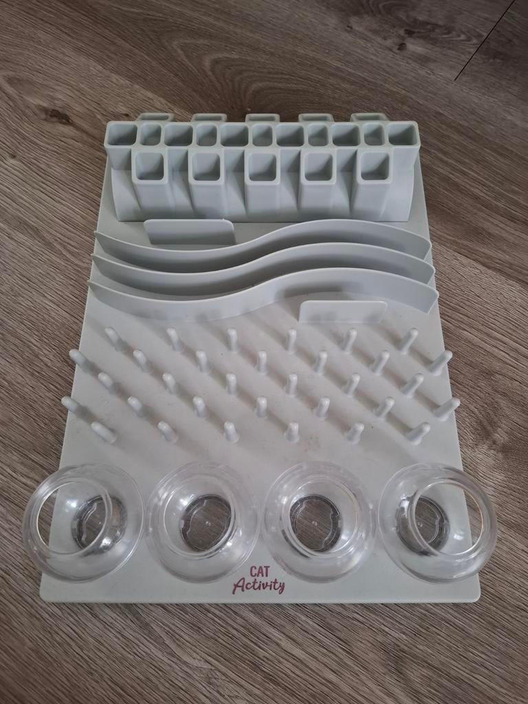 Activiteiten bord voor kat, Dieren en Toebehoren, Kattenspeelgoed, Ophalen of Verzenden, Zo goed als nieuw, Overig speelgoed
