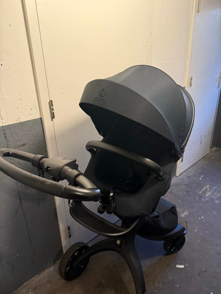 Stokke Xplory Kinderwagen - Compleet, Kinderen en Baby's, Kinderwagens en Combinaties, Gebruikt, Verstelbare duwstang, Ophalen