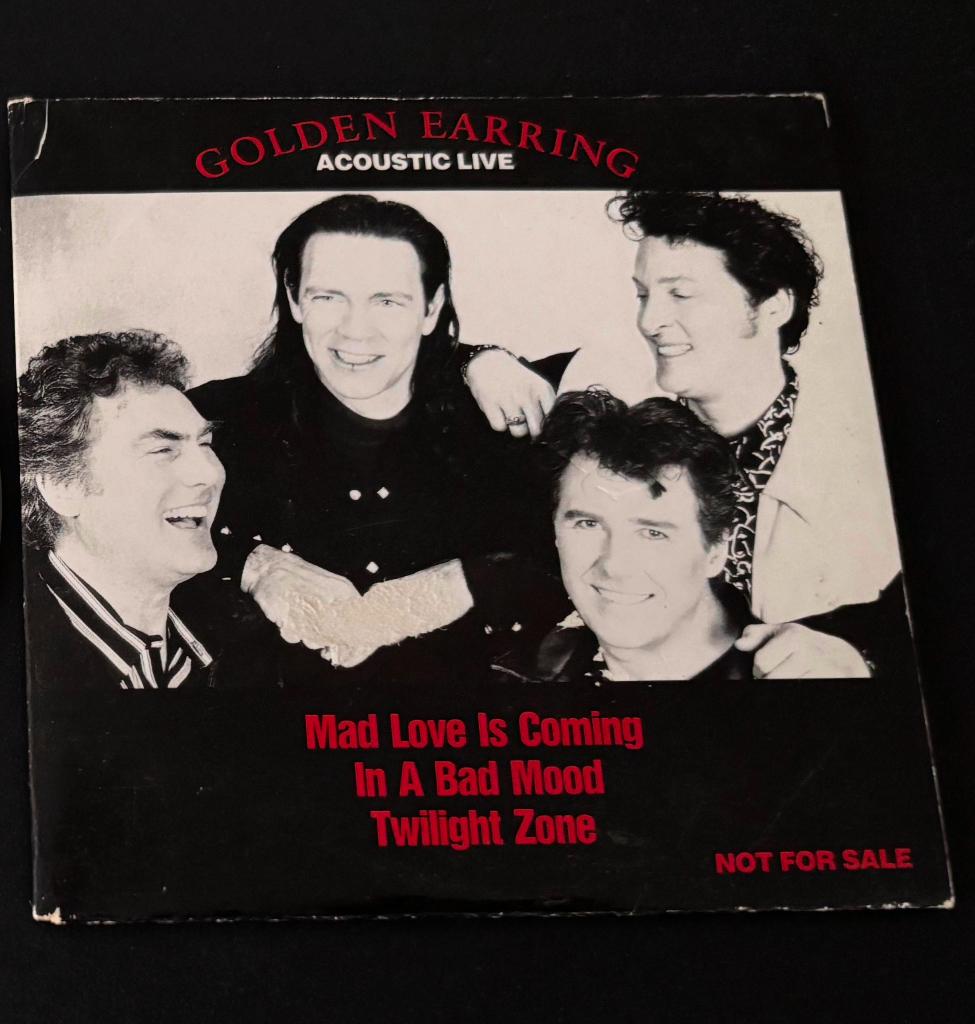 Golden Earring Promotie CD live, Verzenden, 1980 tot 2000, Zo goed als nieuw